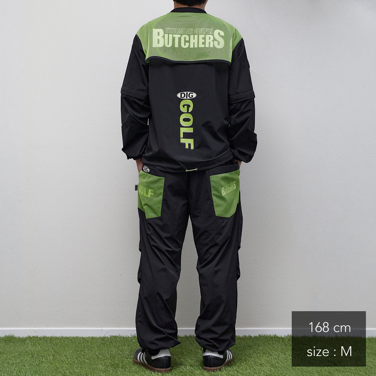 Stretch Nylon shirring Easy Pants