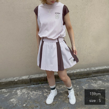 Cool Stretch  Bicolor pleats SK