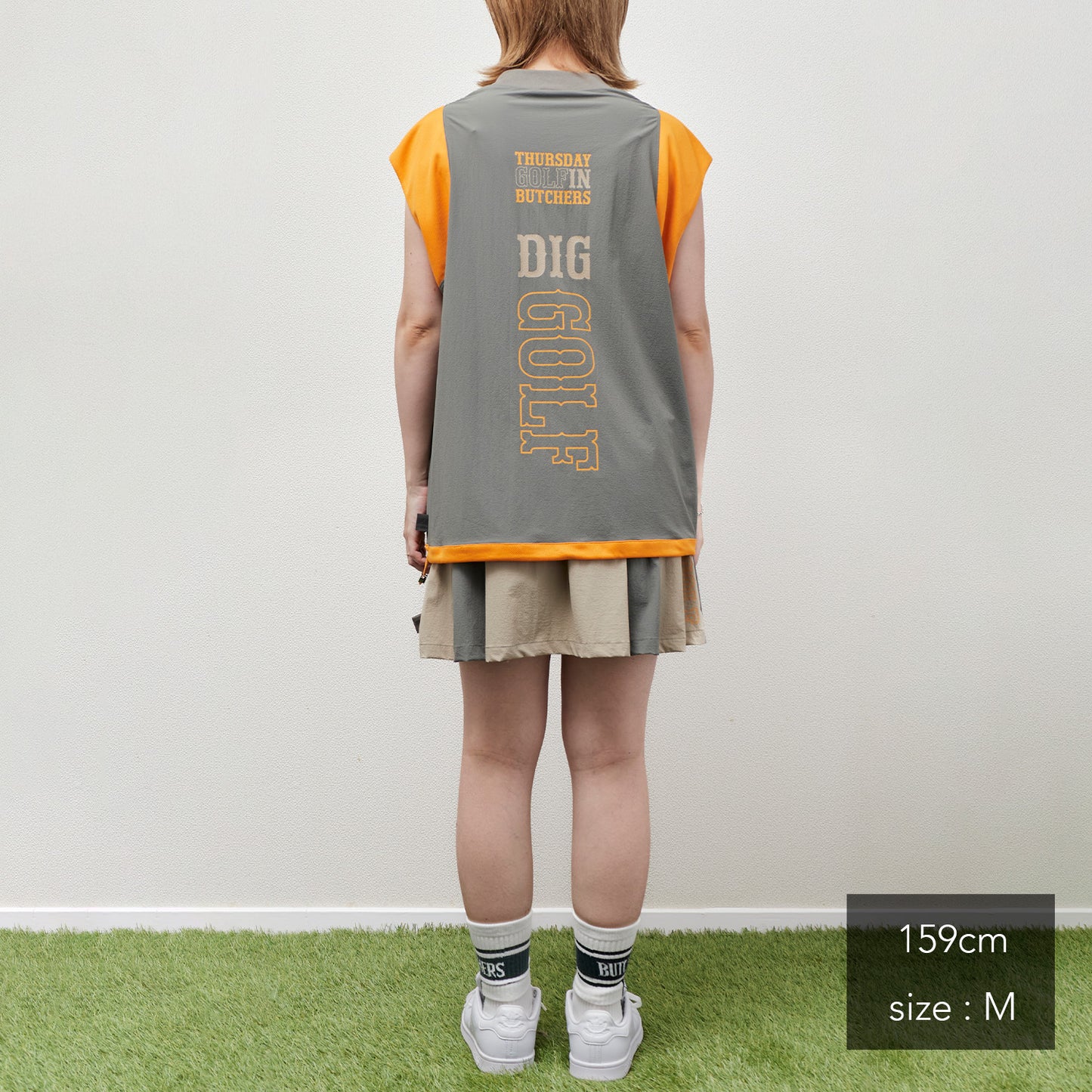 Cool Stretch  Bicolor pleats SK