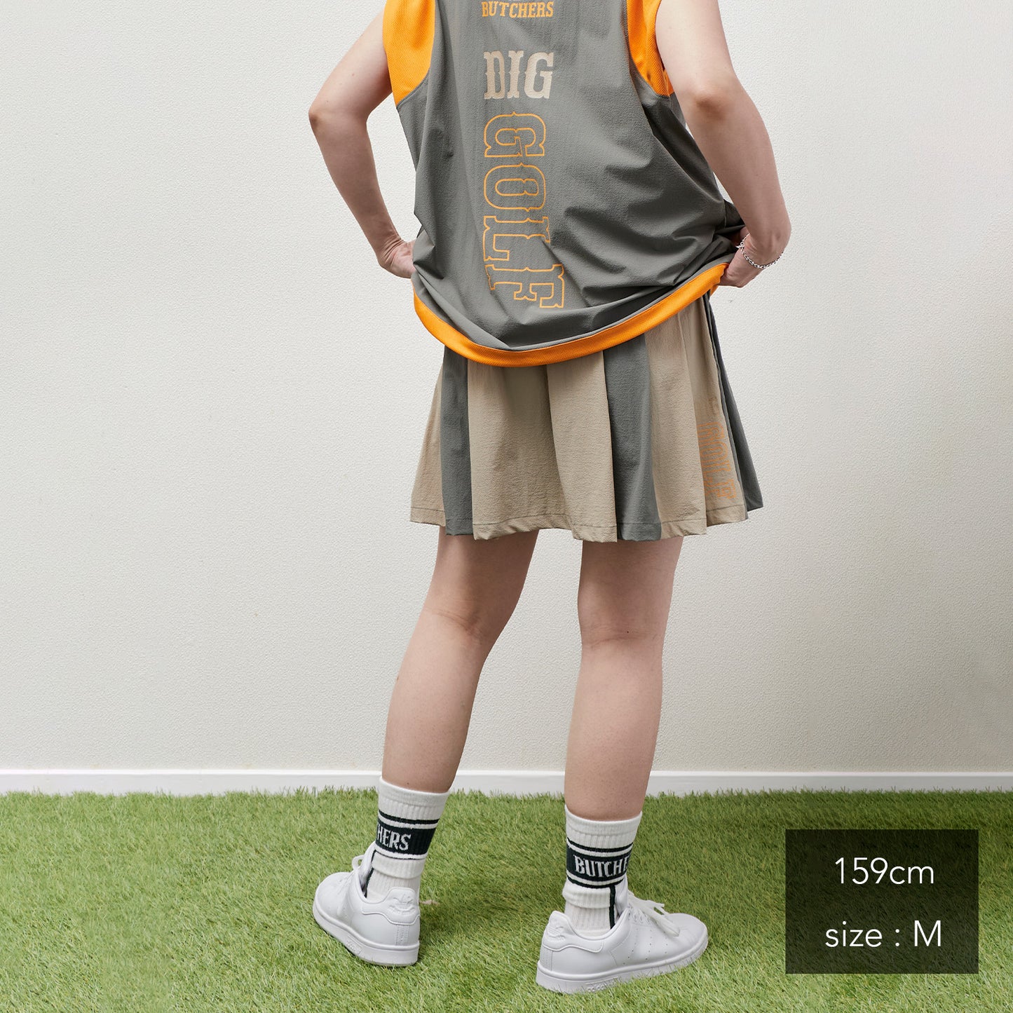 Cool Stretch  Bicolor pleats SK