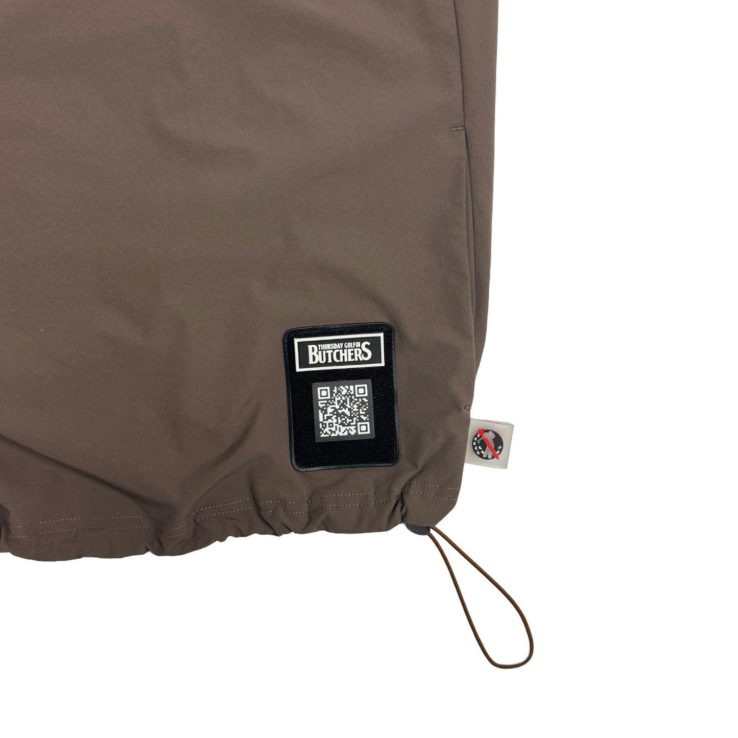 Back Overlapping Tucks  Half Zip PO