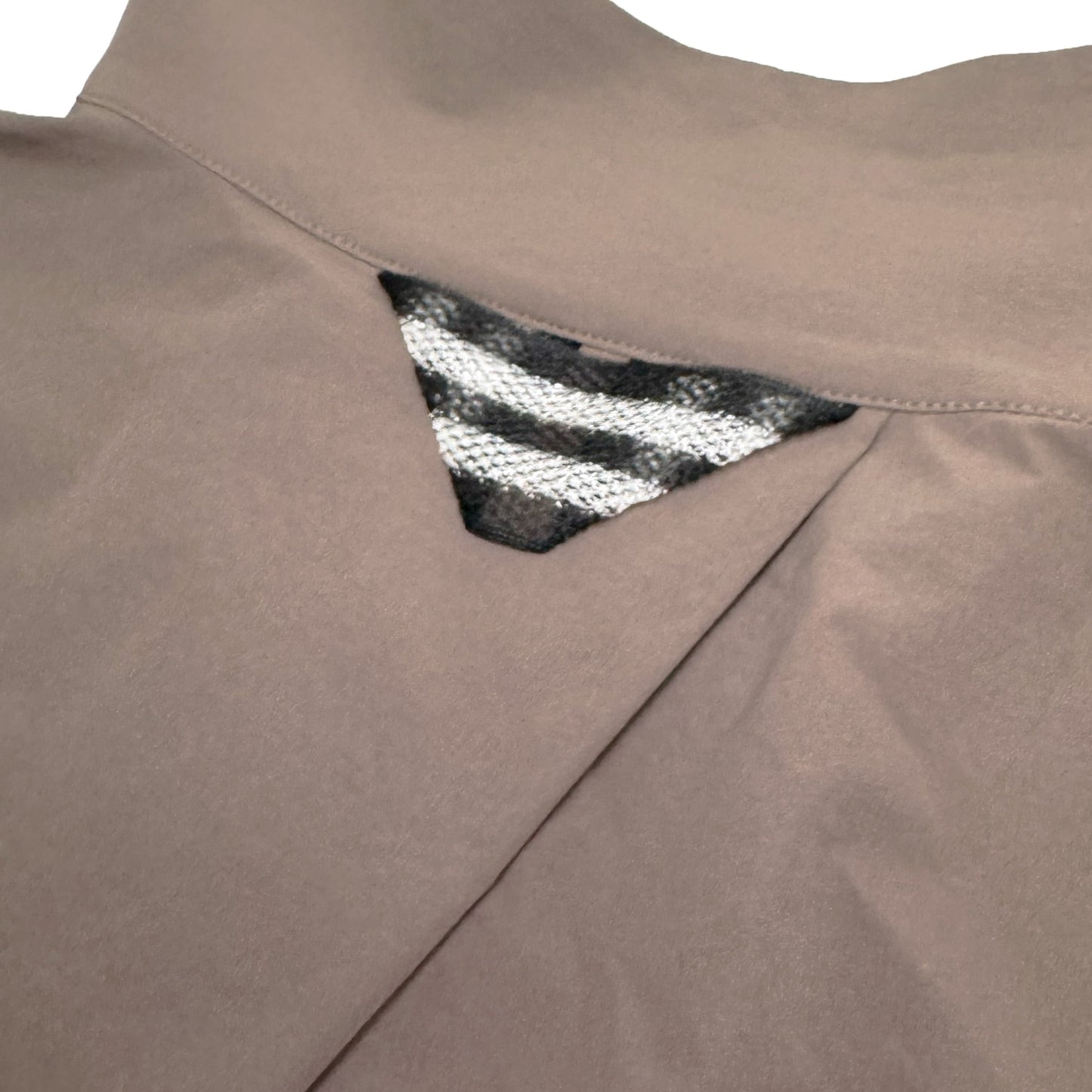 Back Overlapping Tucks  Half Zip PO
