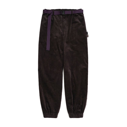Stretch Corduroy Shirring Pants (224-PT1)