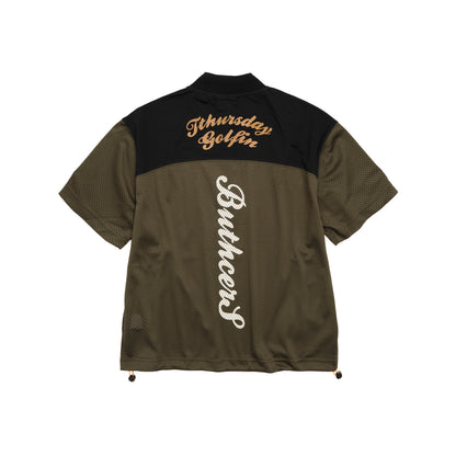 Mesh 2Tone H/Zip PO