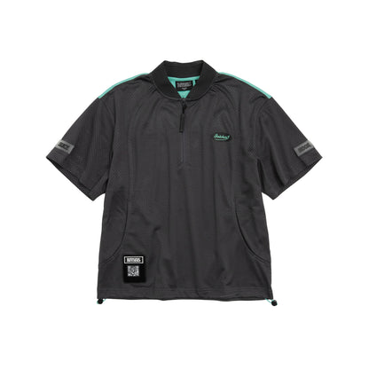 Mesh 2Tone H/Zip PO