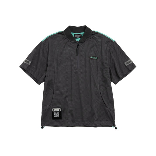 Mesh 2Tone H/Zip PO