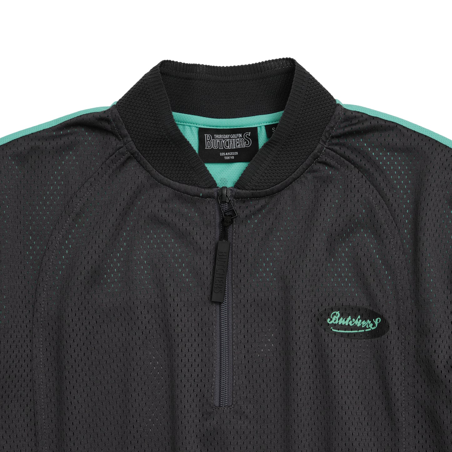 Mesh 2Tone H/Zip PO