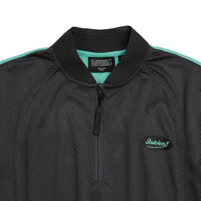 Mesh 2Tone H/Zip PO