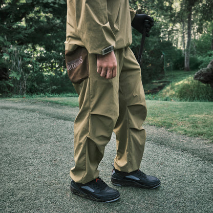 Stretch Nylon shirring Easy Pants