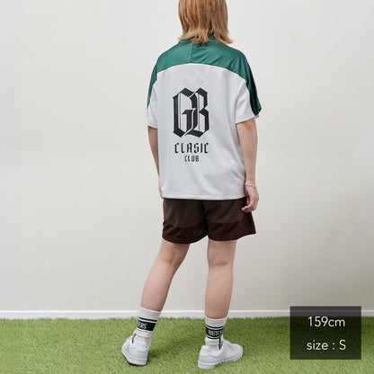 Stripe Yoke Jersey POLO