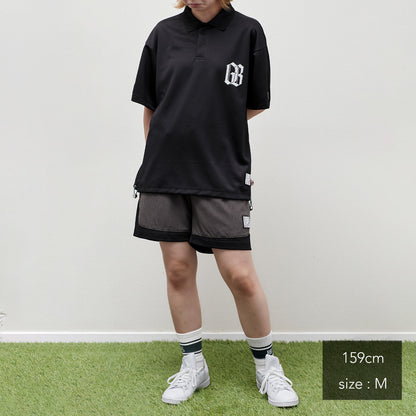 Stretch Hem Mesh Tropical SRT
