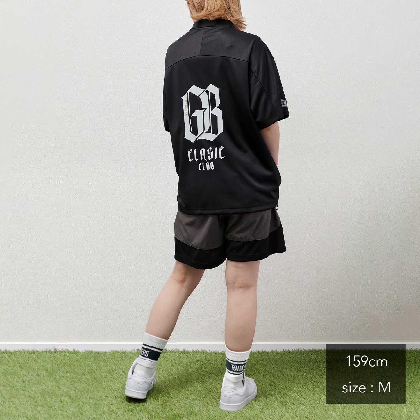 Stripe Yoke Jersey POLO