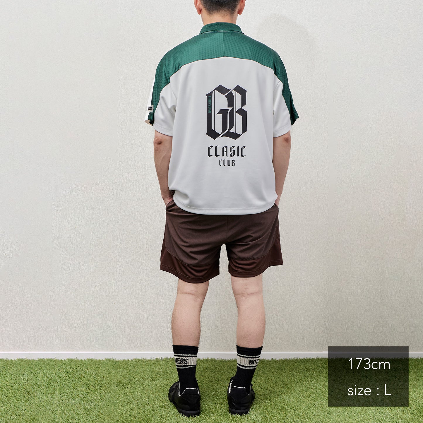 Stripe Yoke Jersey POLO