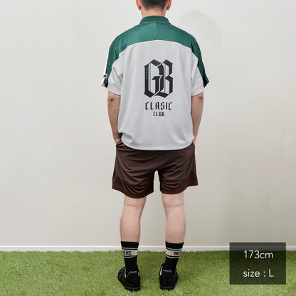 Stripe Yoke Jersey POLO