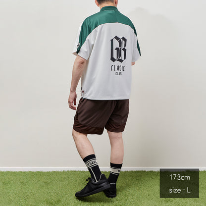 Stretch Hem Mesh Tropical SRT