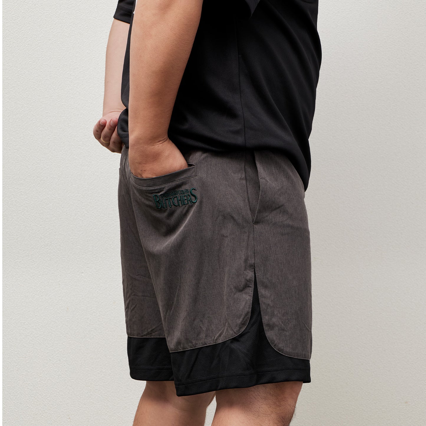Stretch Hem Mesh Tropical SRT