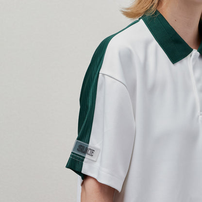 Stripe Yoke Jersey POLO