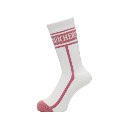High twist Pile Out Line Socks