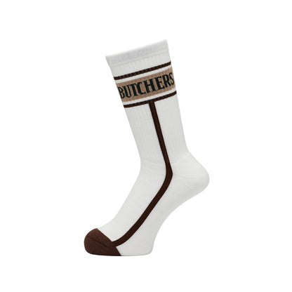 High twist Pile Out Line Socks