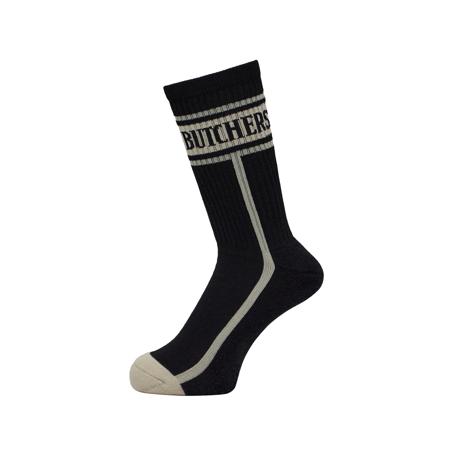 High twist Pile Out Line Socks