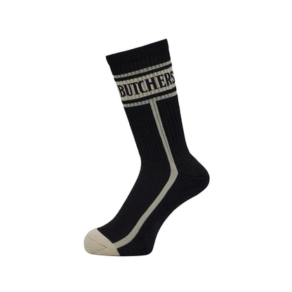 High twist Pile Out Line Socks