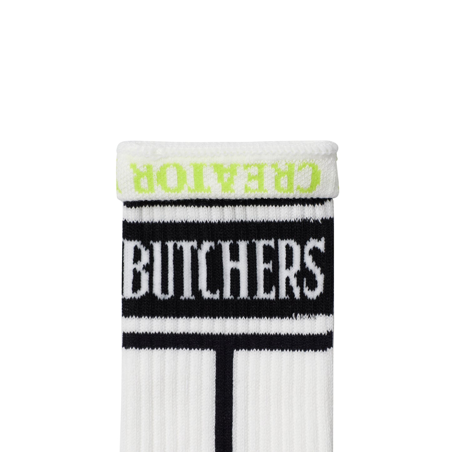 High twist Pile Out Line Socks