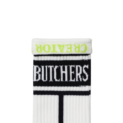 High twist Pile Out Line Socks