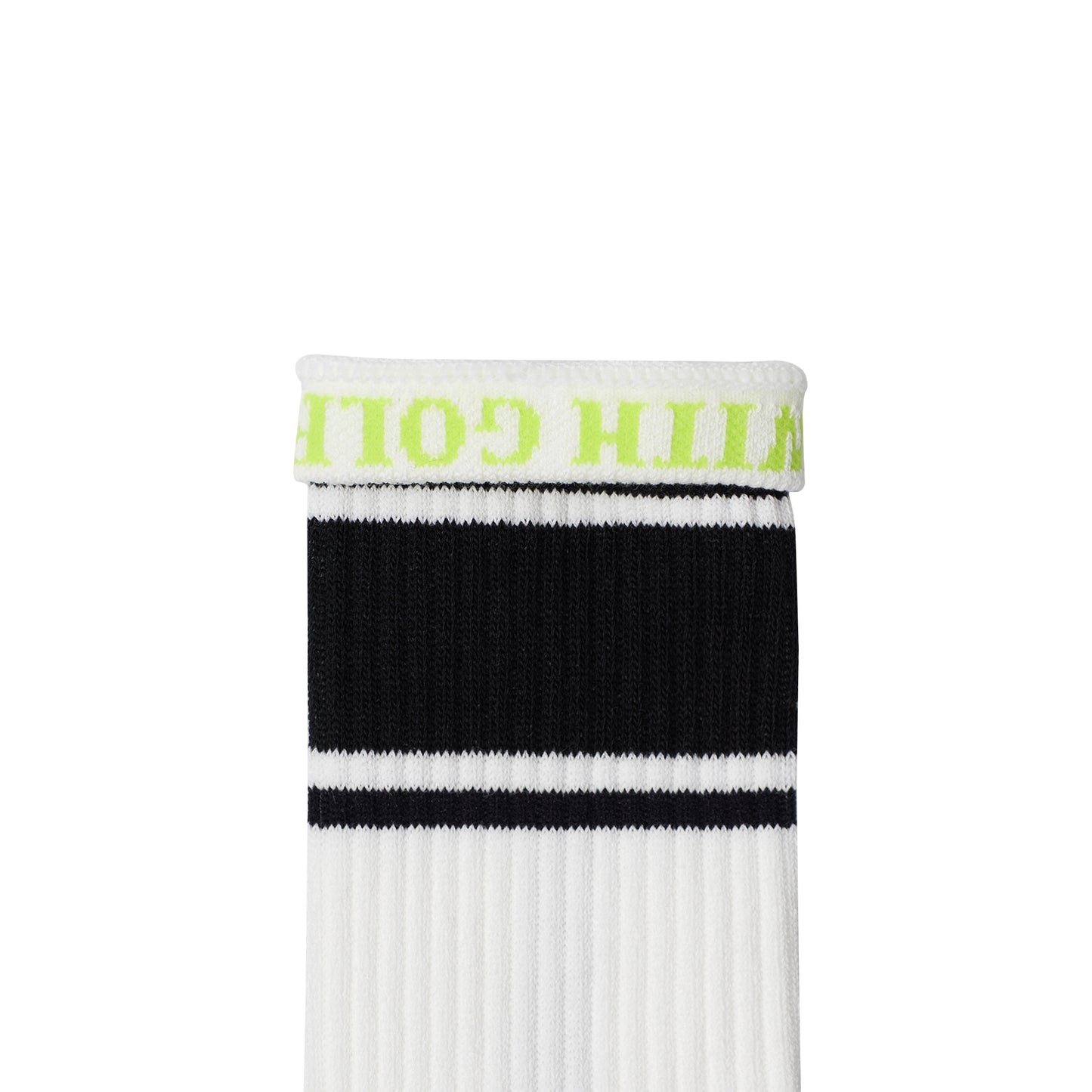 High twist Pile Out Line Socks