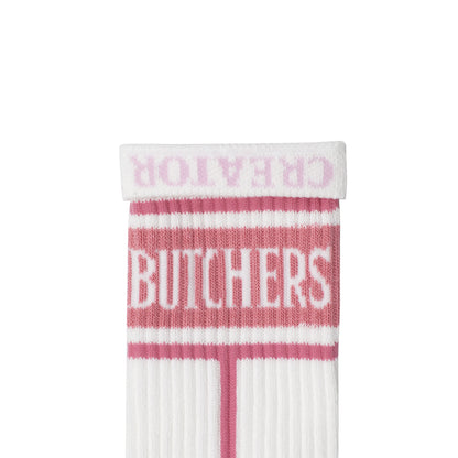 High twist Pile Out Line Socks