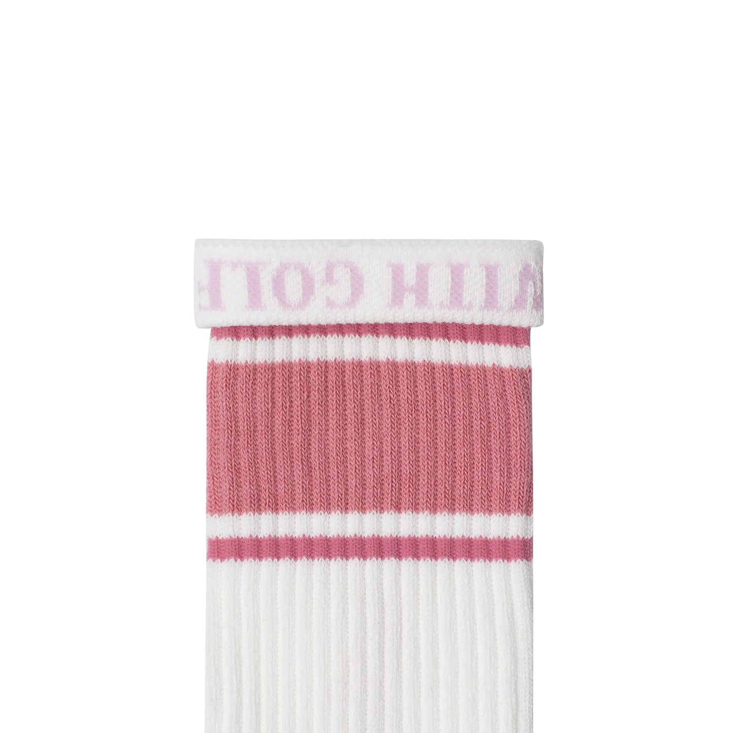 High twist Pile Out Line Socks