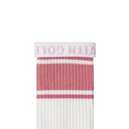 High twist Pile Out Line Socks