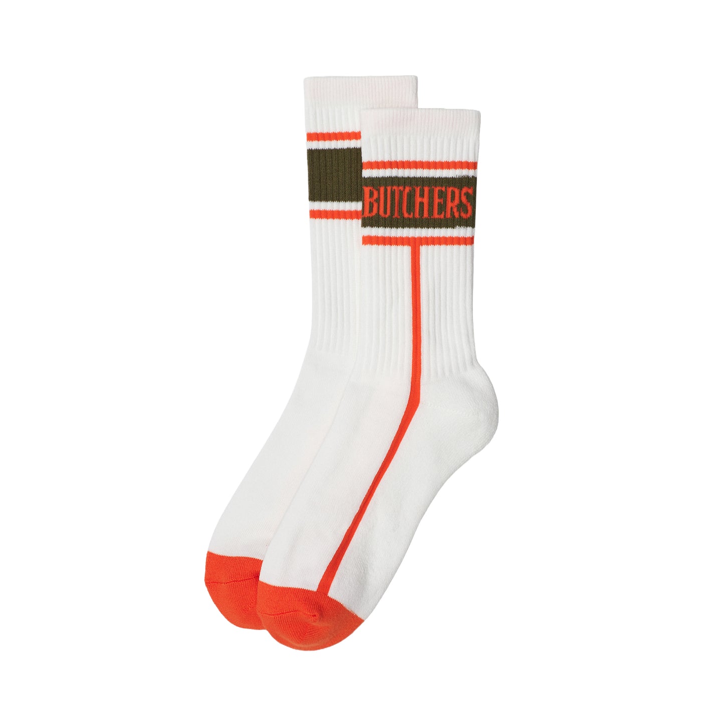 High twist Pile Out Line Socks