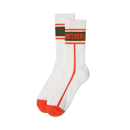 High twist Pile Out Line Socks