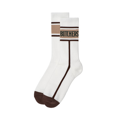 High twist Pile Out Line Socks