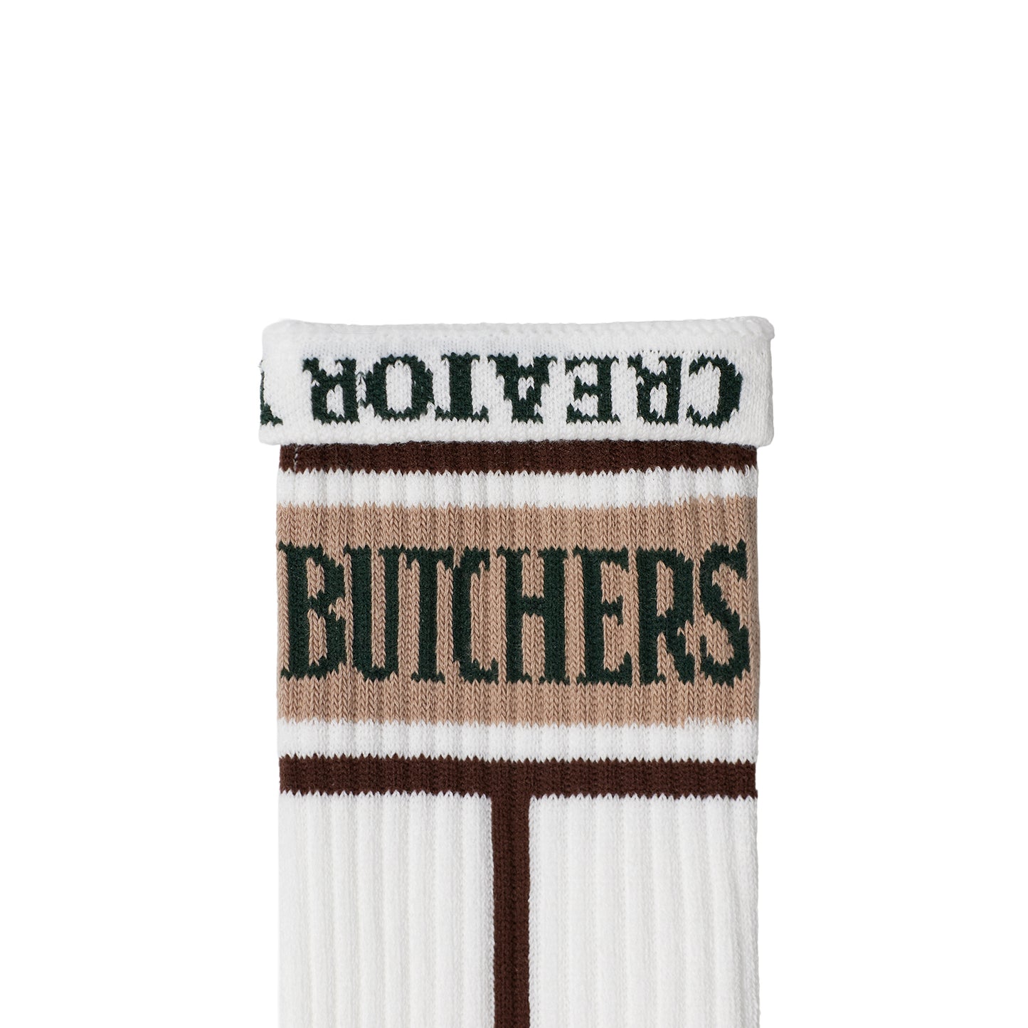 High twist Pile Out Line Socks