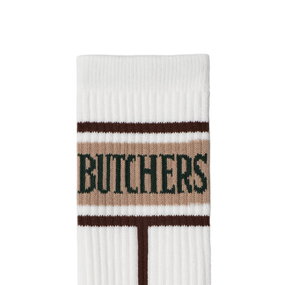 High twist Pile Out Line Socks