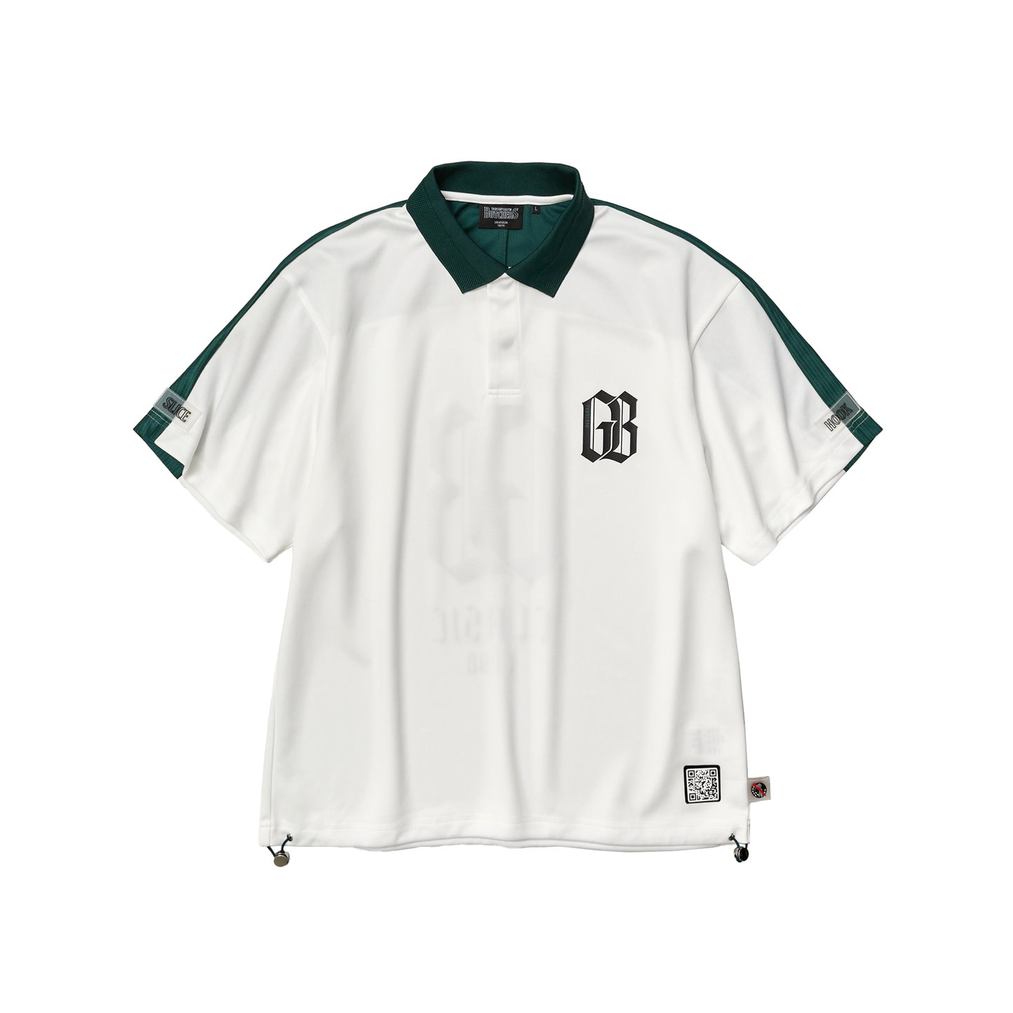 Stripe Yoke Jersey POLO