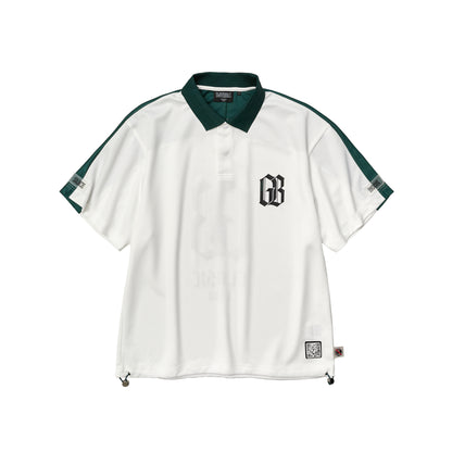 Stripe Yoke Jersey POLO