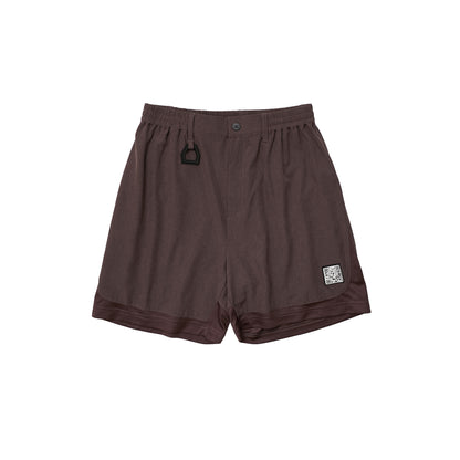 Stretch Hem Mesh Tropical SRT