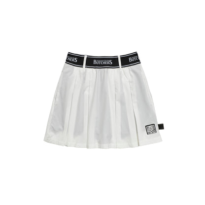 LOGO Elastic Band Pleats SK