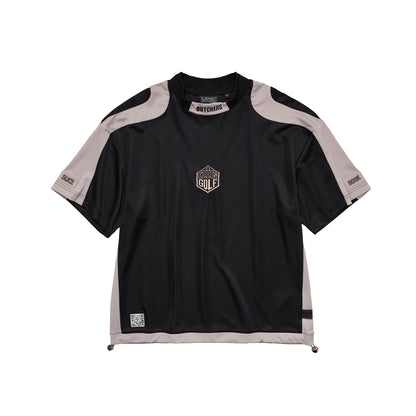 Circle Color Block Pull Over
