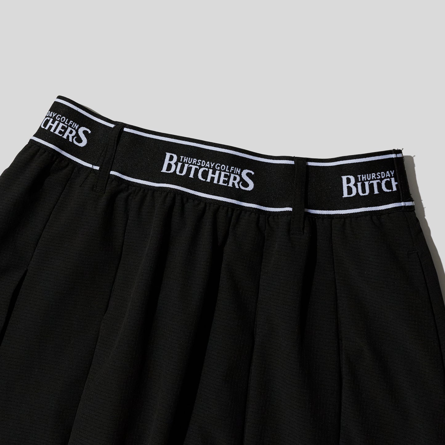 LOGO Elastic Band Pleats SK