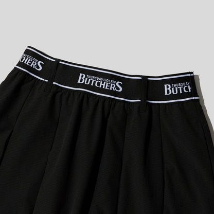 LOGO Elastic Band Pleats SK
