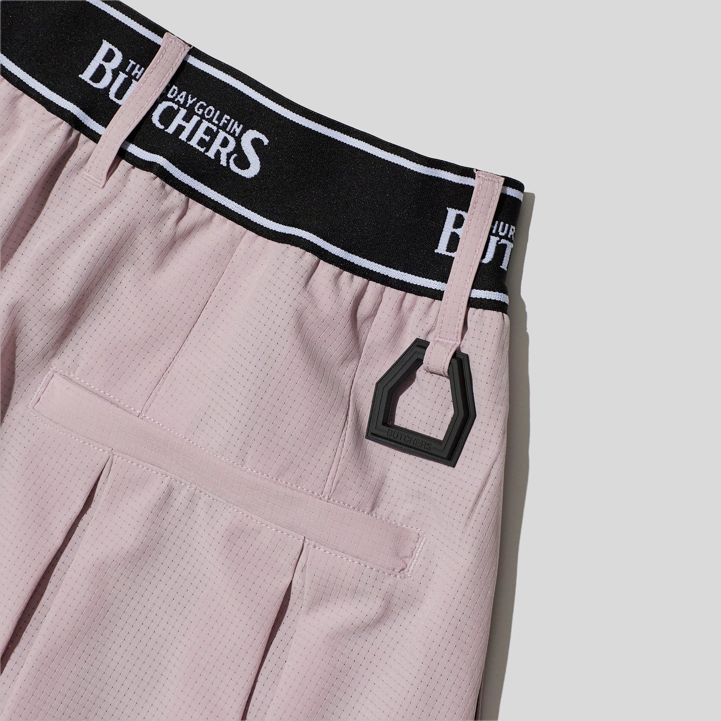 LOGO Elastic Band Pleats SK