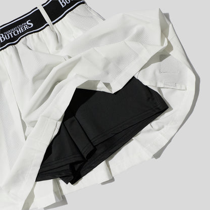 LOGO Elastic Band Pleats SK
