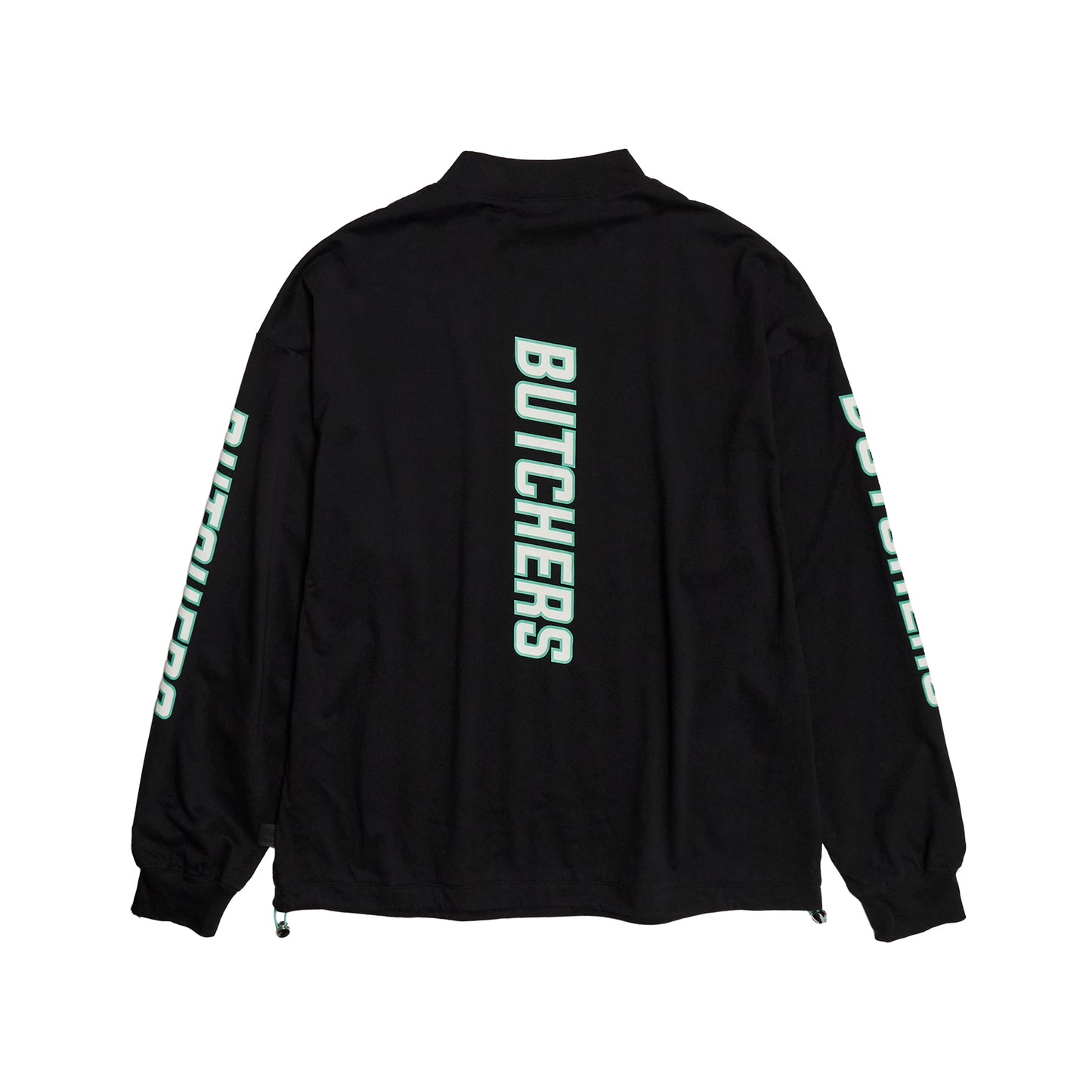 Sleeve Print Long/S Mock
