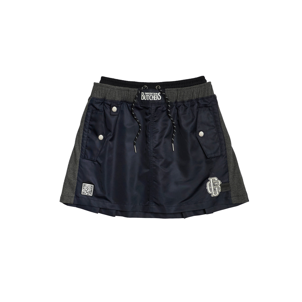 MA-1 Layered  Waist Skirt