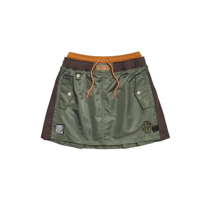 MA-1 Layered  Waist Skirt