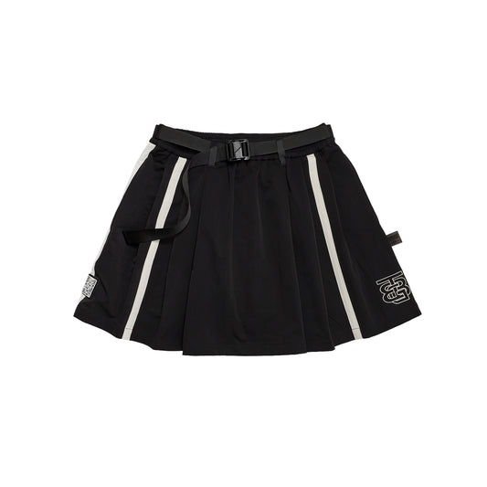 Nylon Multi Stripe Skirt