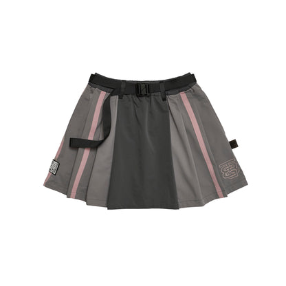 Nylon Multi Stripe Skirt